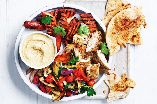 Fileto pule me perime në zgarë