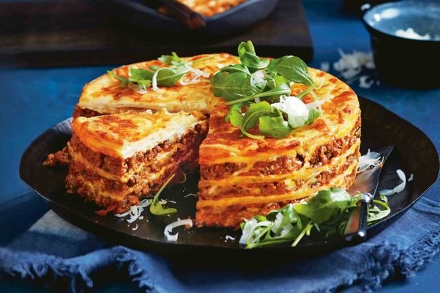 Lazanja me mish të grirë viçi